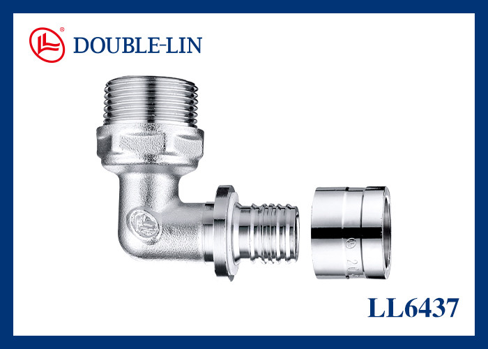 BS2779 Brass Male Elbow 1 Inch Pex Pipe Fittings