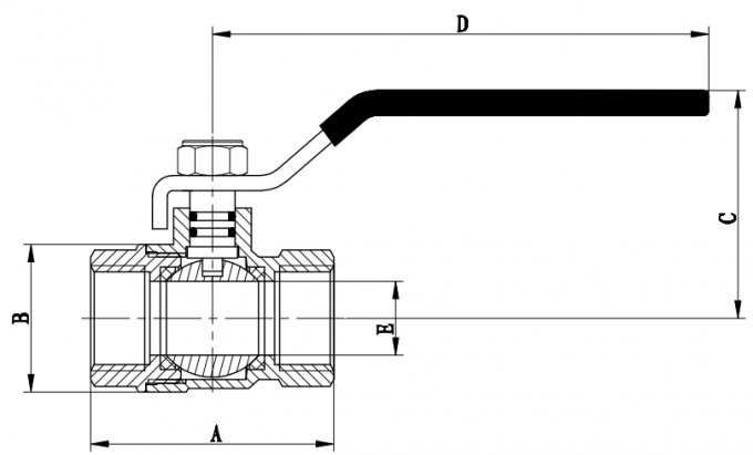 PN25 Brass Ball Valves 0