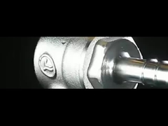 Male x Hose Connector Aluminium Handle Brass Gas Valves