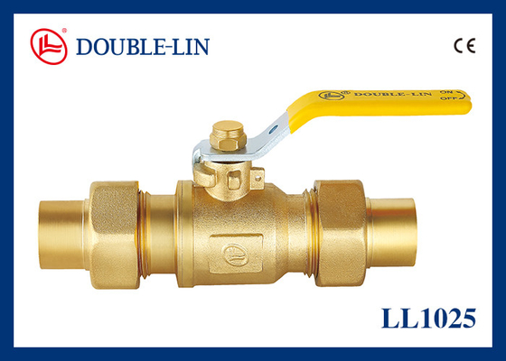 22mm X 22mm Thread Connection 5 Bar Brass Gas Valves