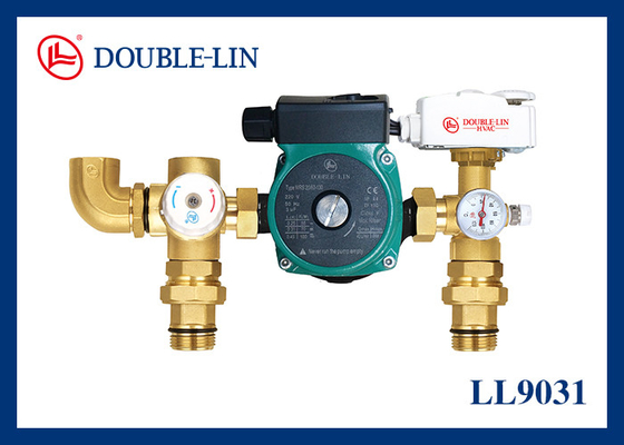 200m² 220V 50Hz Thread Connection Water Mixing Unit