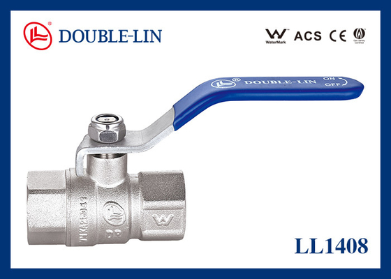 Female X Female Long Thread DZR 2 Inch Brass Ball Valve