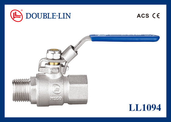 Stainless Steel Handle 2" Male X Female Brass Ball Valves