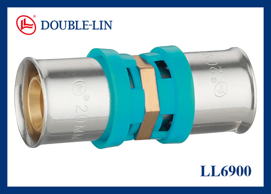 Straight Union   Brass Press Fittings