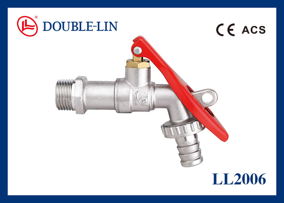 Aluminium Handle Brass Bibcocks For High Pressure Environments 16 Bar Working Pressure