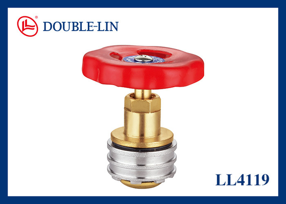 No Leakage Female X Female 1/2"-1" Brass Gate Valves LL4119