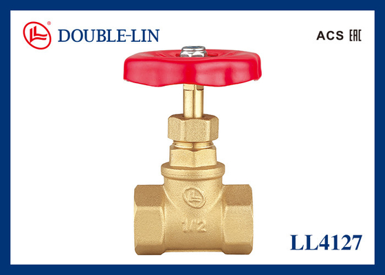 No Leakage Female X Female 1/2"-4" Brass Gate Valves LL4127