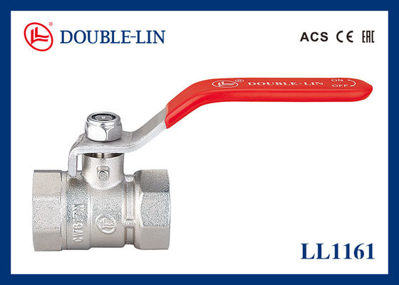 Female X Female Reduced Flow 16 Bar 4" Brass Ball Valve