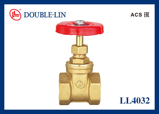 Steel Handle Female X Female 16 Bar 4" Brass Gate Valves