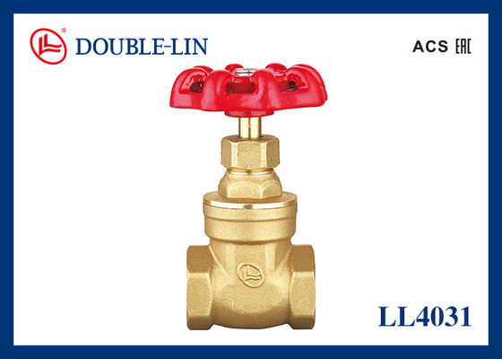 Cast Iron Handle Female X Female 4 Inch Brass Gate Valve