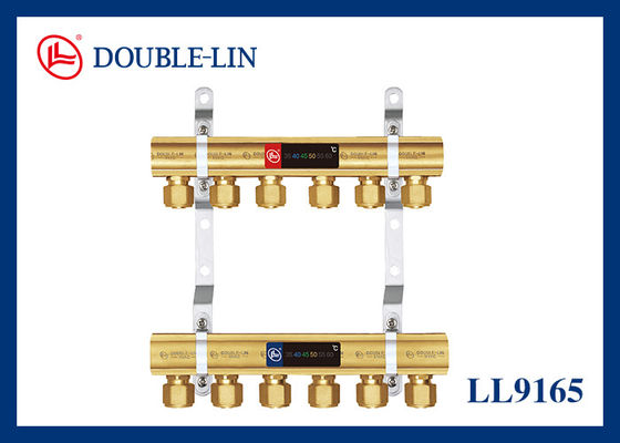 BS2779 Thread 8 Way 16 Bar 1 Inch Brass Manifolds