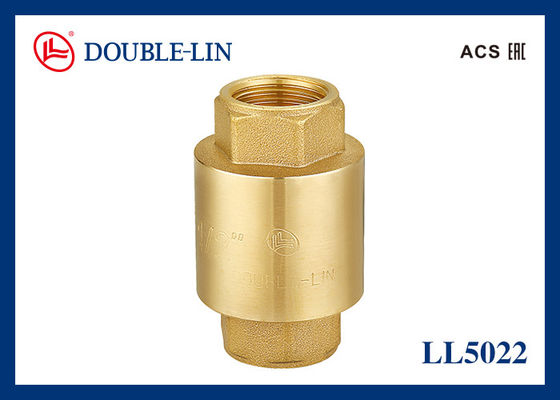 DIN259 Thread 2" Female X Female Brass Spring Check Valves