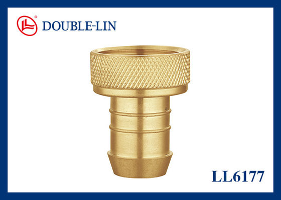 F1/2" x 14.3mm 2 Piece Brass Female Hose Connector
