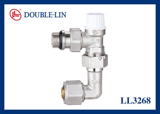 Pex Al Pex Pipe Angled Thermostatic Radiator Valves