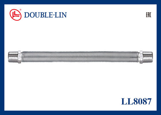 Male X Male Screw Nut Stainless Steel Corrugated Hose