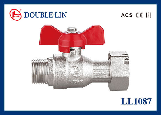 Female X Revolving Female Nut PN25 Brass Pex Ball Valve