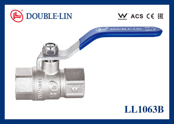 Female X Female Long Thread DZR 2 Inch Brass Ball Valve