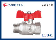 1/4 &quot; To 1 1/4 &quot;  Male X Female  25 Bar Brass Ball Valve With T Handle