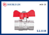 1/2 &quot; To 1 &quot;  Female X Female 16 Bar Brass Ball Valve With T Handle