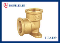 1/2 &quot; To 1 &quot; Female X Female Brass Wall-plated Elbow