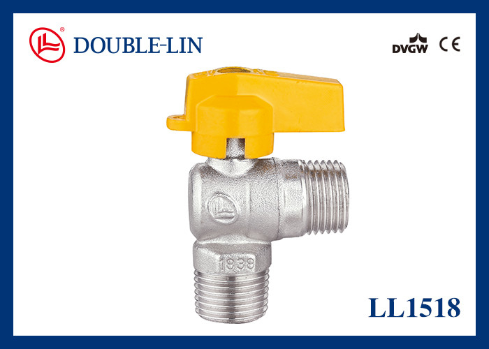 No Leakage Male X Male 1/2" X 1/2" EAC Brass Gas Valves