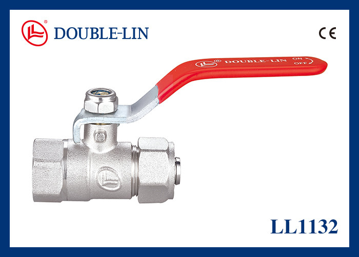 16 Bar 232 Psi Flat Lever Handle Double O-ring Stem Type Ball Valve With Pipe Connection And High Pressure