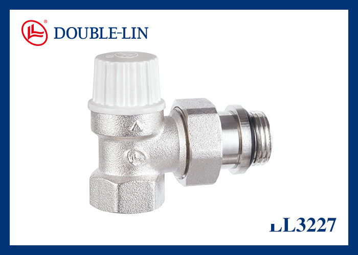 10 Bar Angle Type Manual Radiator Valve