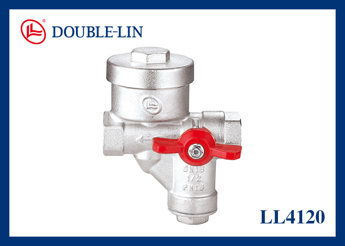 DIN259 Thread Ball Valve with Built-in Filter and Reducer 16 Bar