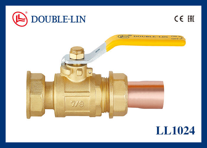 Thread Connection 7/8&quot; x 28mm Brass Gas Valves