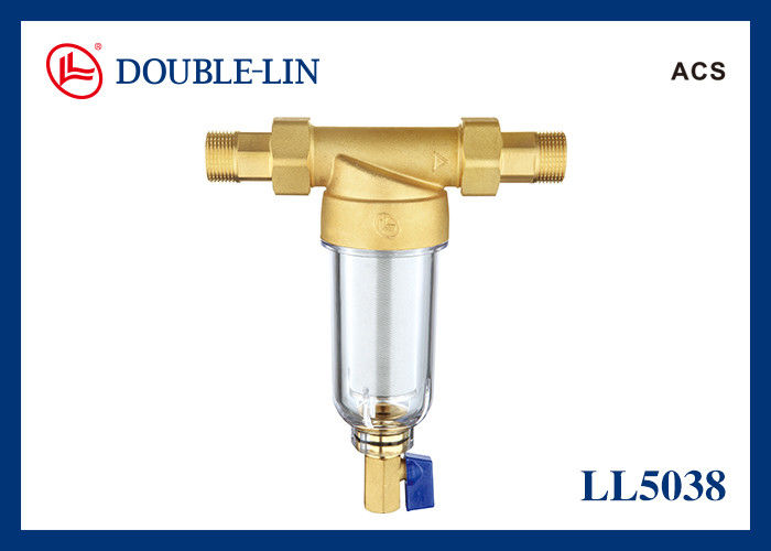 Male X Male 16 Bar 1/2&quot; Brass Self Cleaning Filter