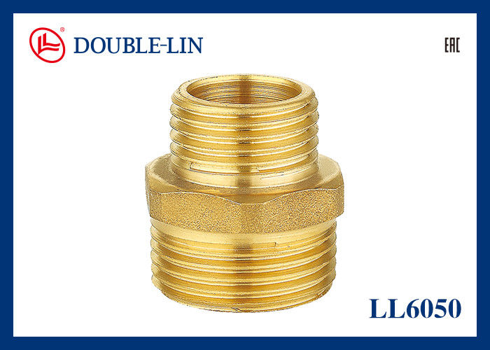 BS 2779 1&quot; x 7/8&quot;Male x Male Brass Reducing Nipple