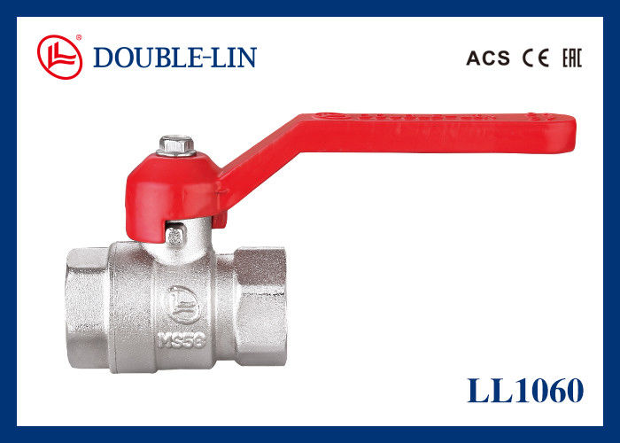1/2 &quot; To 2 &quot; 25 Bar Male Female Ball Valve With Aluminium Handle